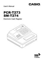 PCR-T273 and SM-T274 operation and programming